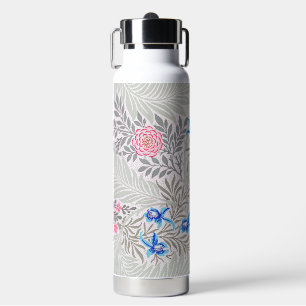 Rose and Larkspur, William Morris Water Bottle