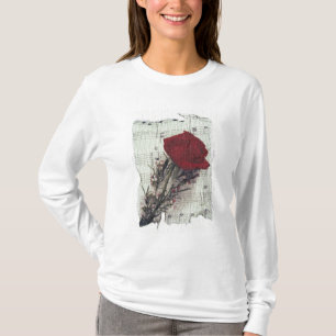 <Rose and Music> by Kim Koza 2 T-Shirt