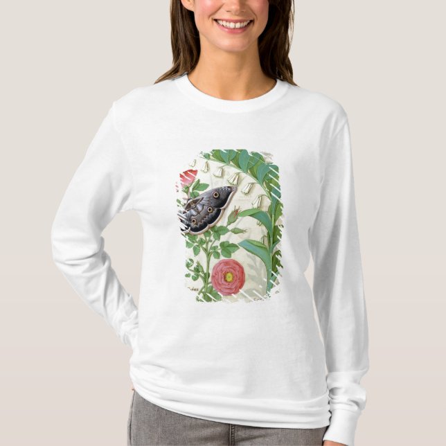 Rose and Polygonatum T-Shirt (Front)