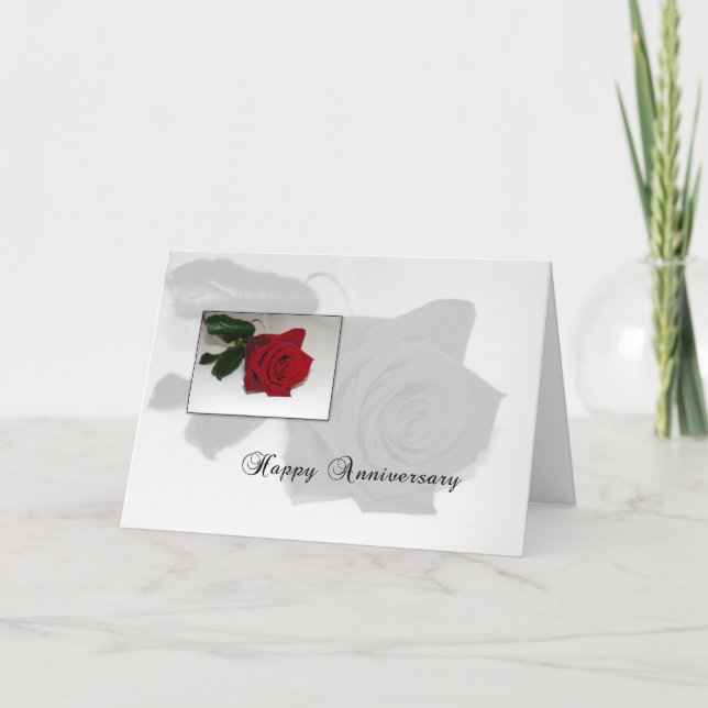 Rose Anniversary Card (Front)