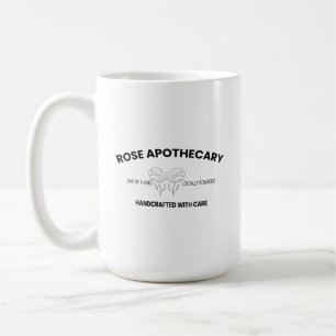Rose Apothecary, Locally Sourced, One of a Kind Coffee Mug