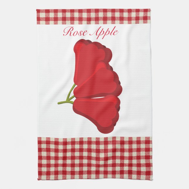 Rose Apple Kitchen Towel (Vertical)
