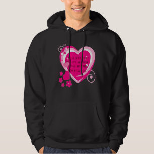 Rose Are Red Violet's Are Blue I Love My Gun Heart Hoodie