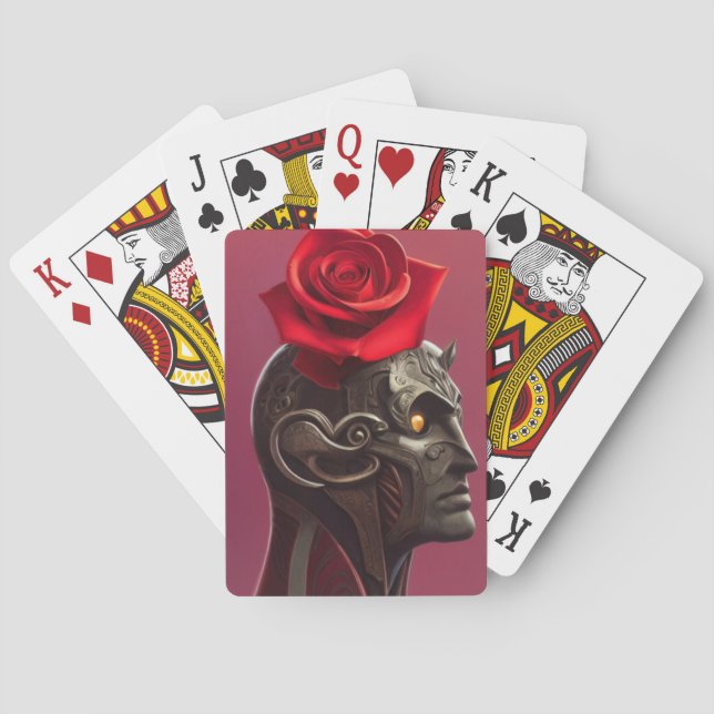 Rose Art Playing Cards (Back)