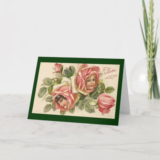 Rose Babies - Valentine Card (Front)
