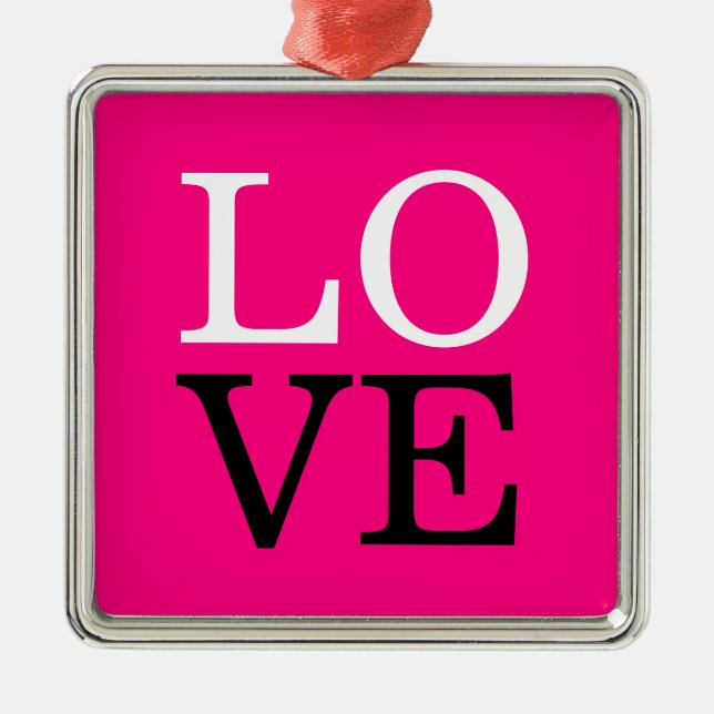 Rose Background Love Wedding Metal Tree Decoration (Front)