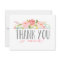 Rose Banner | Baby Shower Thank You Card