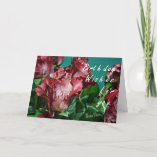 Rose Beauties BD 128-z Card