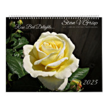 Rose Bed Delights - 2025 Wall Calendar By Stan