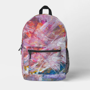 Rose Bloom  Printed Backpack
