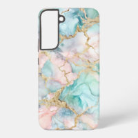 Rose Blue Gold Marble