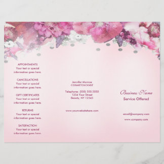 Rose Blush Menu & Pricing