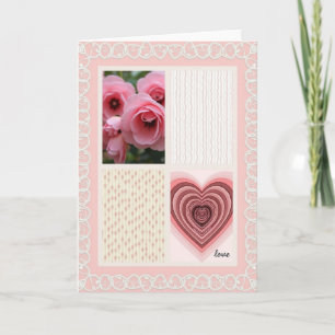 Rose Blush Mothers Day Love Card
