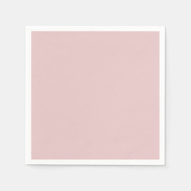"Rose Blush Pink" Napkin (Front)