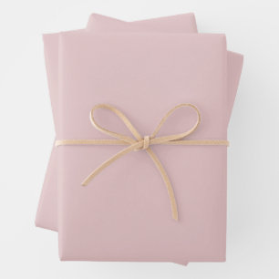 "Rose Blush Pink" Wrapping Paper Sheet