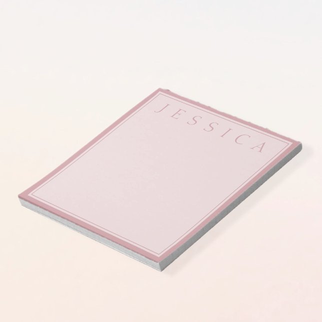 Rose Blush | Your Name Notepad (Creator Uploaded)