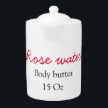 Rose body butter add your text name custom weight<br><div class="desc">Design</div>
