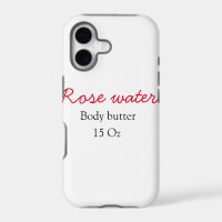 Rose body butter add your text name custom weight