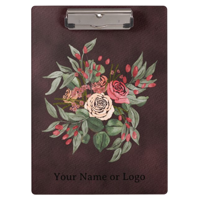 Rose Bouquet  Clipboard (Front)