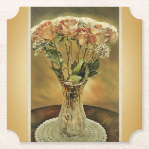 Rose Bouquet - Coaster