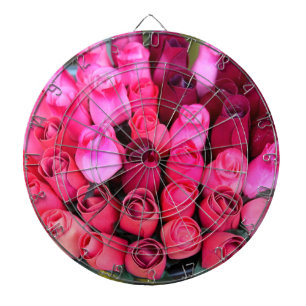 rose bouquet dart board