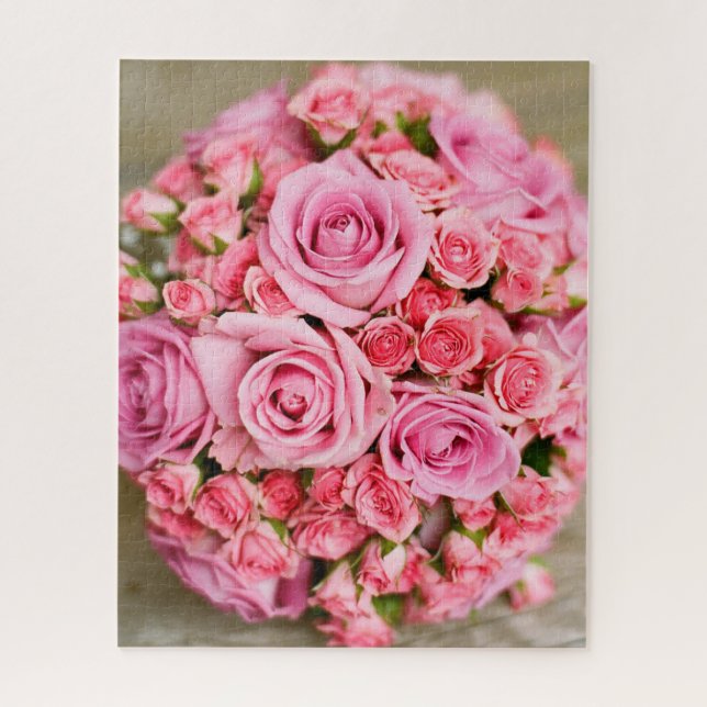 Rose Bouquet Flower Jigsaw Puzzle (Vertical)