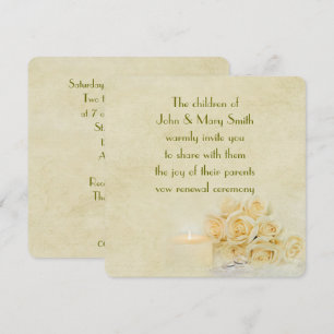 Rose Bouquet Invite
