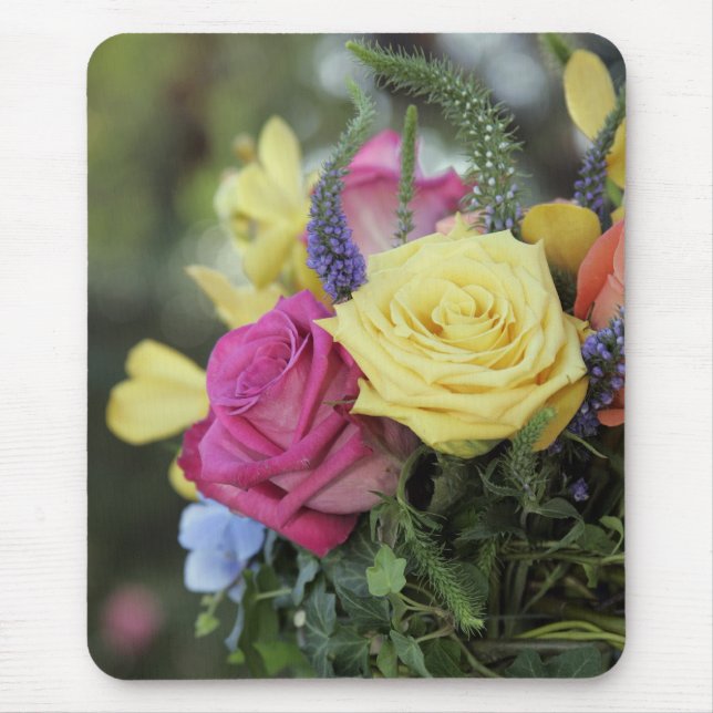 Rose bouquet Mousepad (Front)