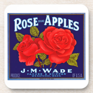 Rose Brand Apples Coaster