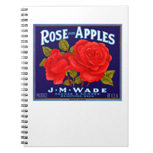 Rose Brand Apples Notebook