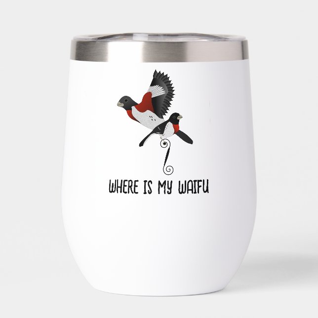 Rose Breasted Grosbeak Cardinal Bird (Back)