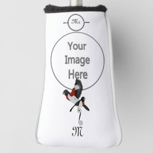 Rose Breasted Grosbeak Cardinal Bird Golf Head Cover