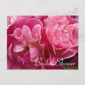 Rose :: Bridal Shower Invitation Postcard