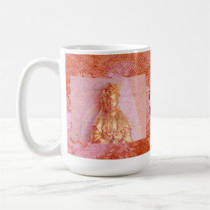 Rose-Bronze Kwan Yin Coffee Mug