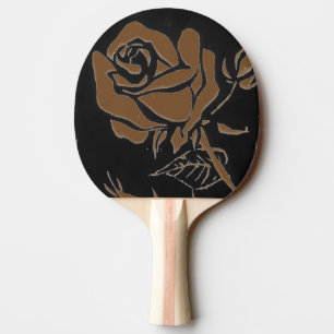 "Rose Brown" Ping Pong Paddle