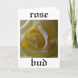 Rose Bud Card