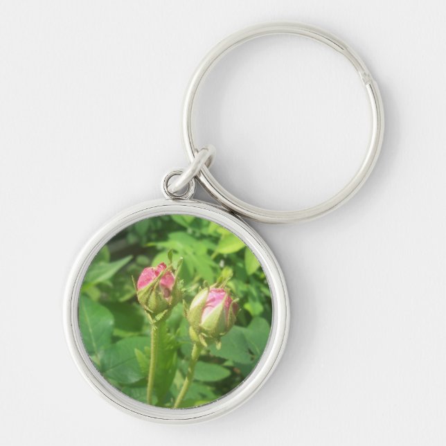 Rose Buds Key Ring (Front)