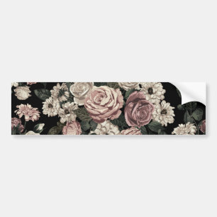 rose bumper sticker