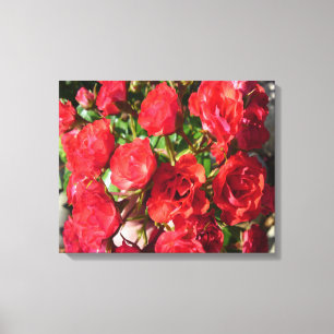Rose Bundle Canvas Print