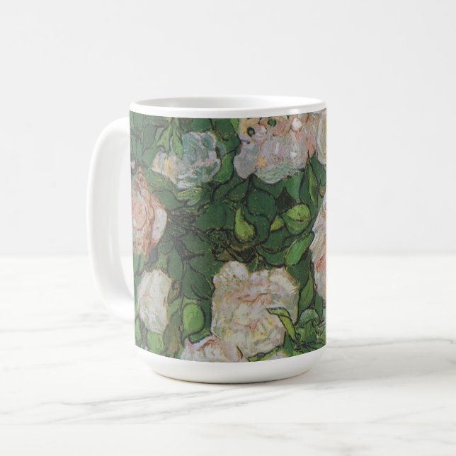 Rose Bush by Vincent Van Gogh  Coffee Mug (Front Left)