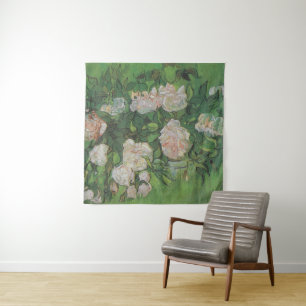 Rose Bush by Vincent Van Gogh Tapestry