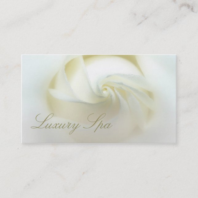 Rose Business Card (Front)