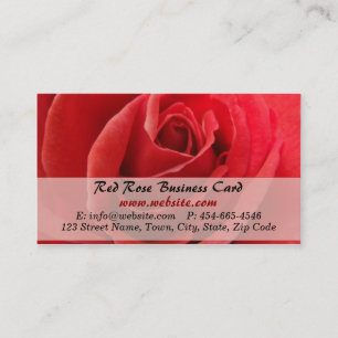 Rose Business Cards