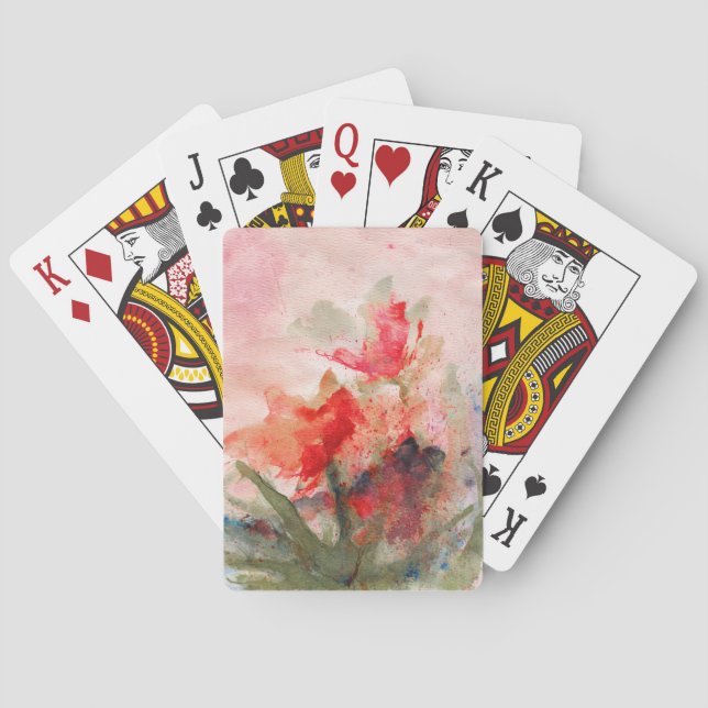 rose butterflies cards (Back)