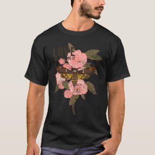 Rose Butterfly Love Vogue Style T-Shirt