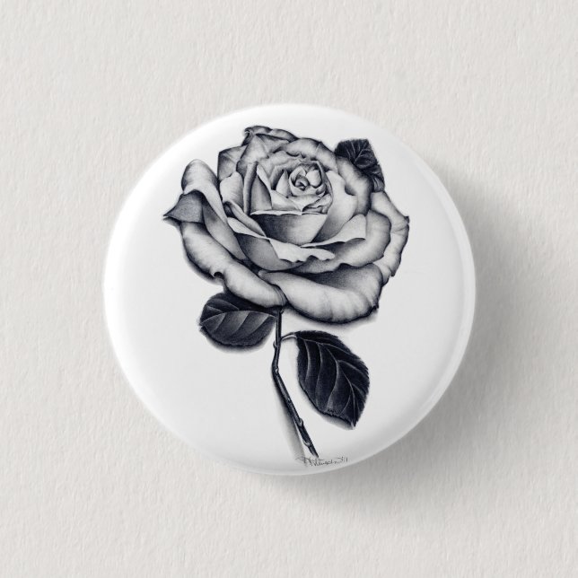 Rose Button (Front)