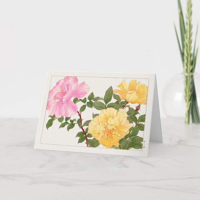 Rose by Tanigami Konan Card (Front)