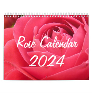 Rose Calendar 2024