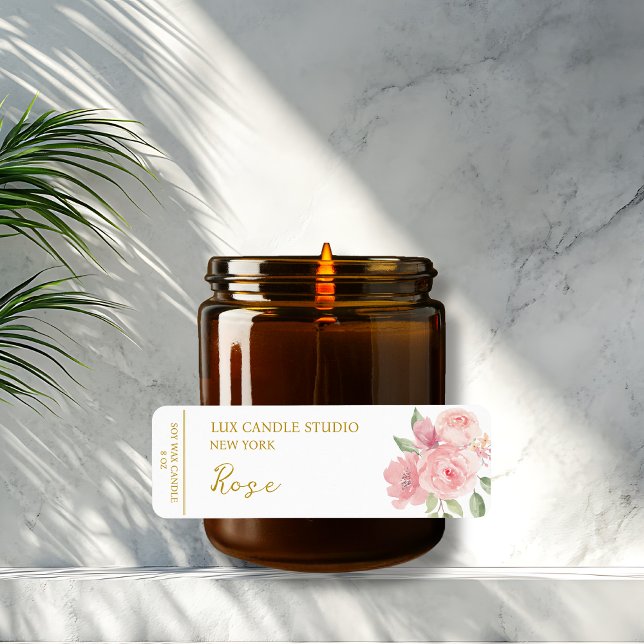 Rose Candle Label (Creator Uploaded)