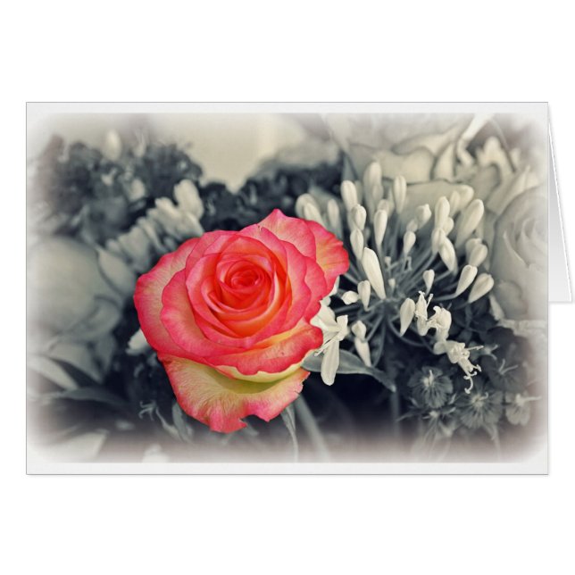 Rose Card (Front Horizontal)